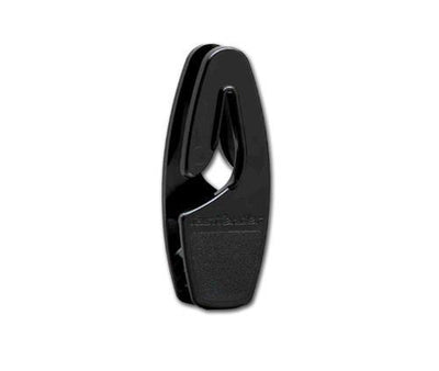 Fastfender Sail zwart fenderhaak tot ø 8 mm railing en 6 tot 12 mm lijn (2 stuks)