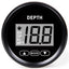 Hollex Dieptemeter 12/24 Volt met spiegeltransducer zwart