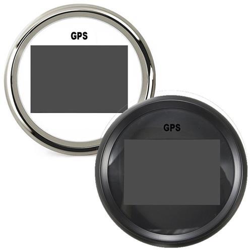 Hollex GPS Snelheidsmeter digitaal 12/24 Volt zwart