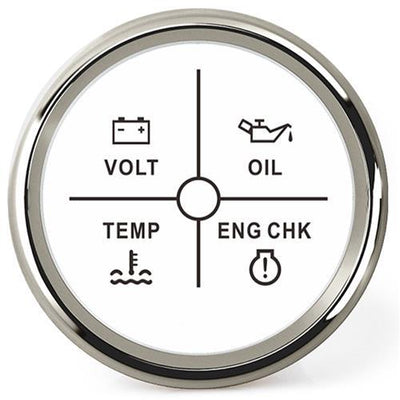 Hollex Alarminstrument 4-in-1 12/24 Volt wit